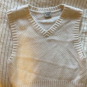 Aritzia woven cardigan ( crop length )
